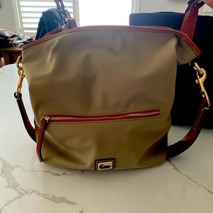 Dooney and Bourke Nylon small hobo cross body purse